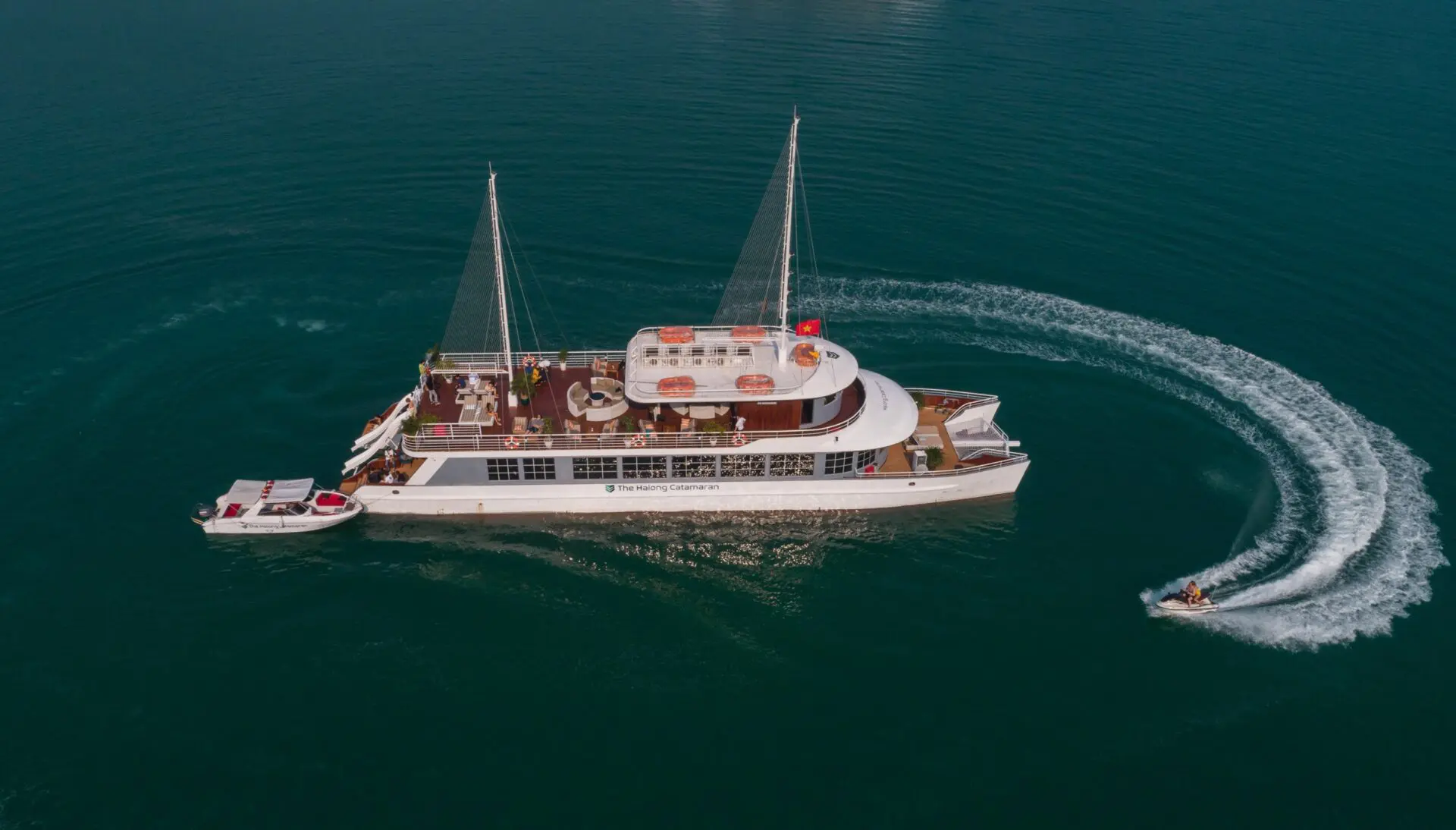Du thuyền Lan Hạ 6 giờ Catamaran-DTQN015