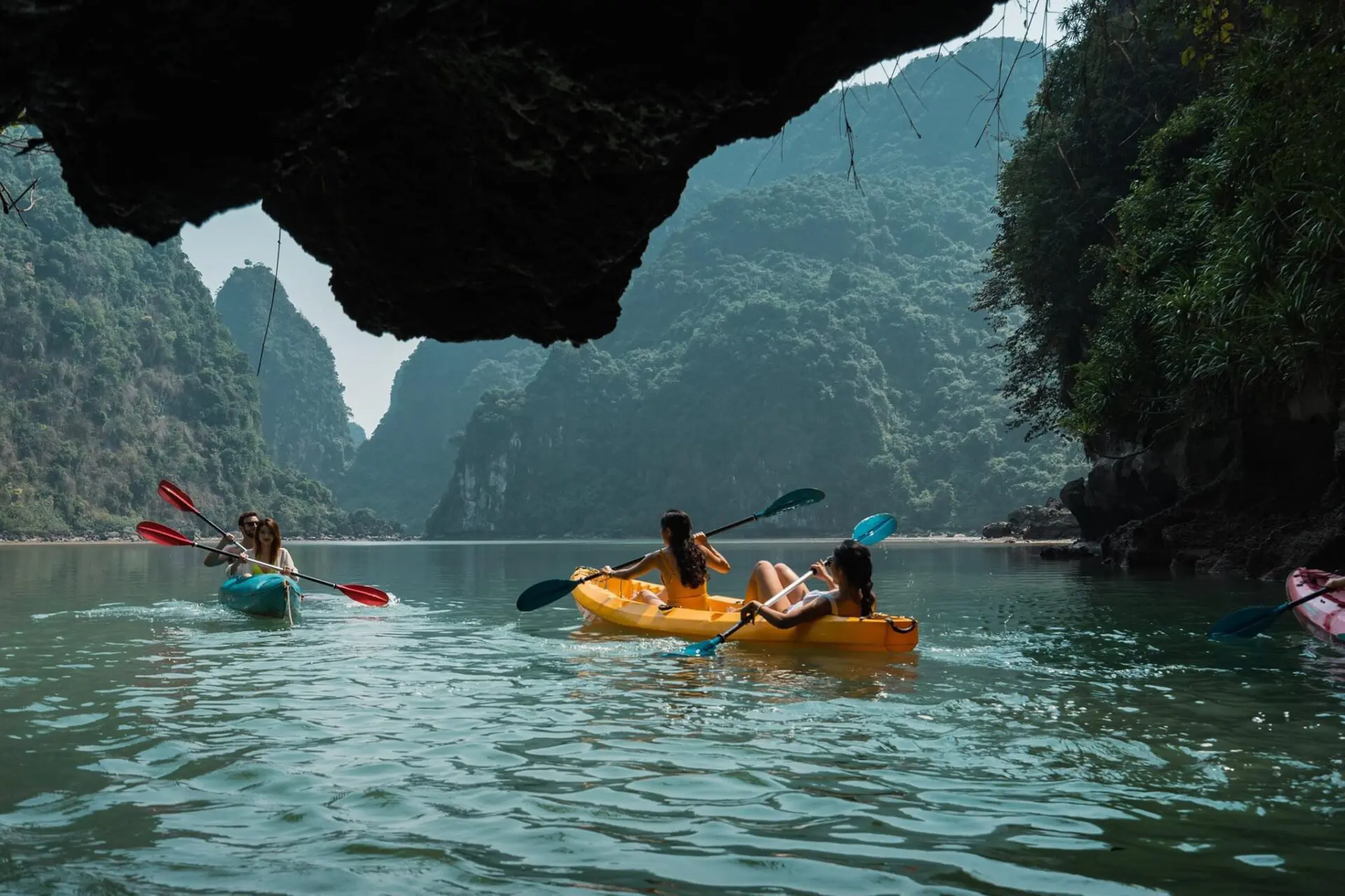 Du thuyền Lan Hạ 4 giờ Catamaran-DTQN004