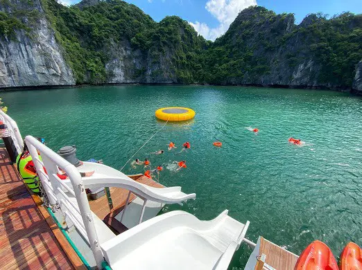 Du thuyền Lan Hạ 4 giờ Catamaran-DTQN004