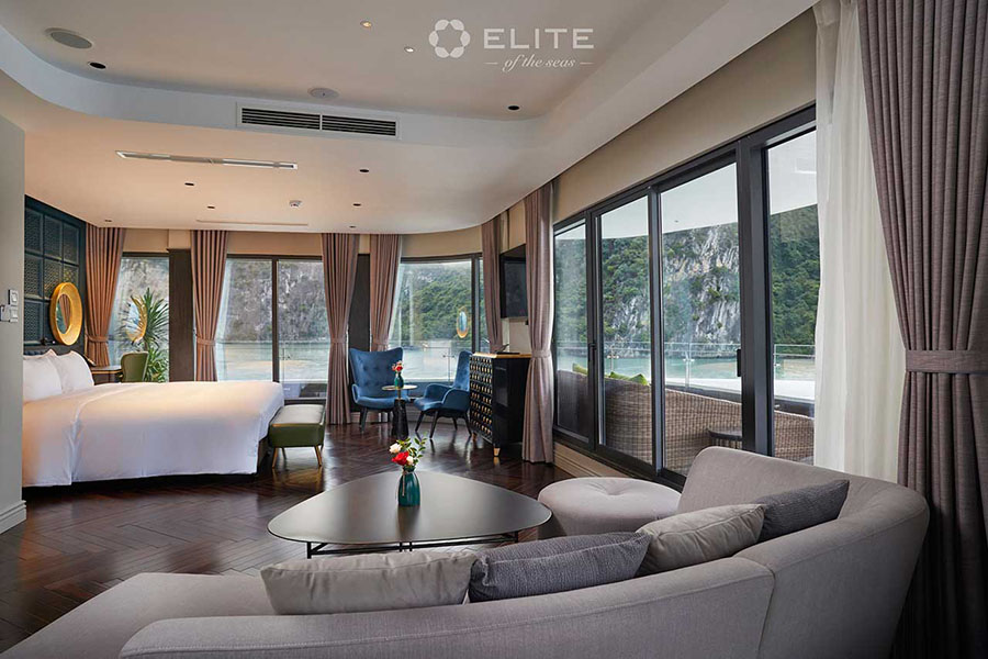 [Combo 2N1Đ] Du thuyền Elite of the Seas Hạ Long