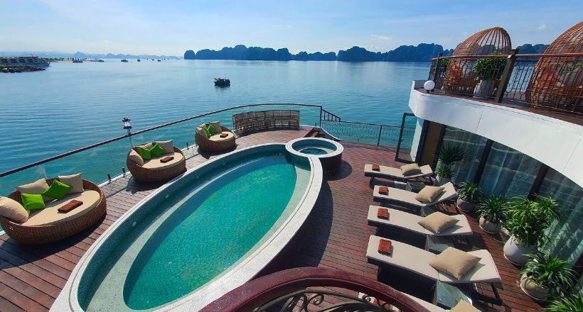 [Combo 3N2Đ] Du thuyền Indochine Premium Hạ Long