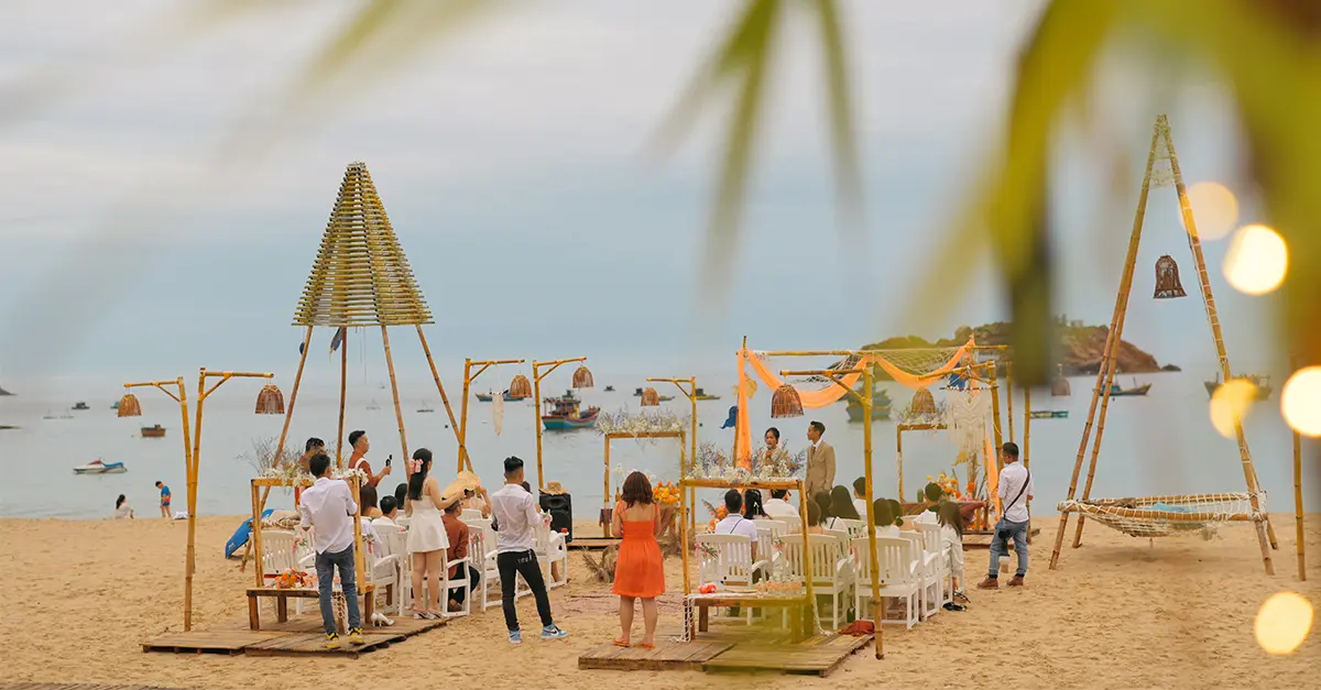 Tiệc cưới Seaside Boutique Resort Quy Nhơn
