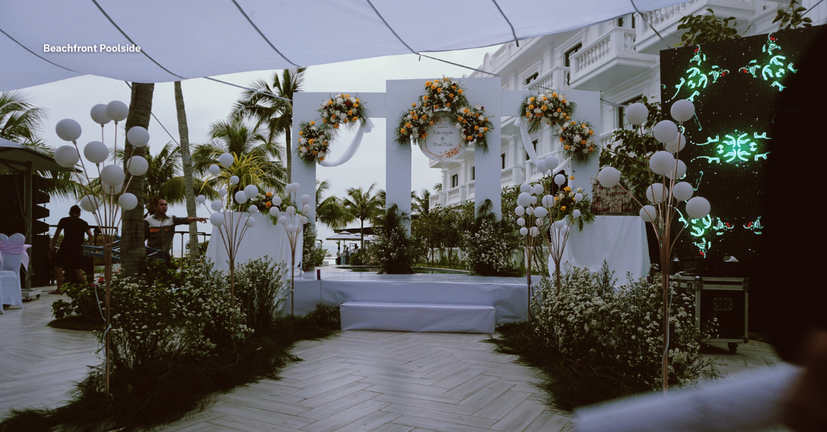 Tiệc cưới Seaside Boutique Resort Quy Nhơn