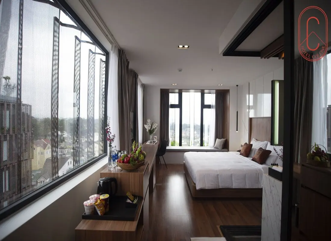 Combo 3N2Đ Phòng Hotel Colline Đà Lạt + Xe Limousine