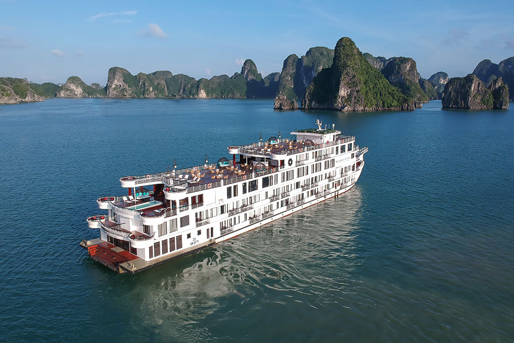 [Combo 3N2Đ] Du thuyền Ambassador + Khách sạn Citadines Marina Hạ Long